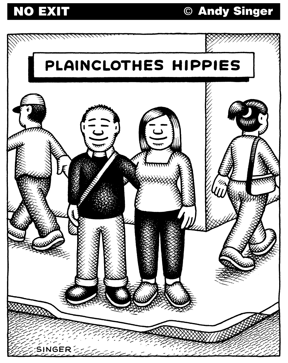 Plainclothes Hippies