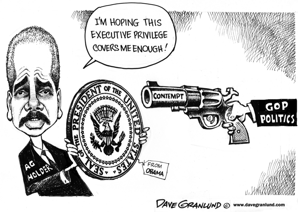  ERIC HOLDER AND CONTEMPT  by Dave Granlund