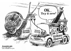 FEDERAL RESERVE TRIES TO BOOST ECONOMIC RECOVERY by Jimmy Margulies