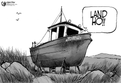LAND HO by Cam Cardow