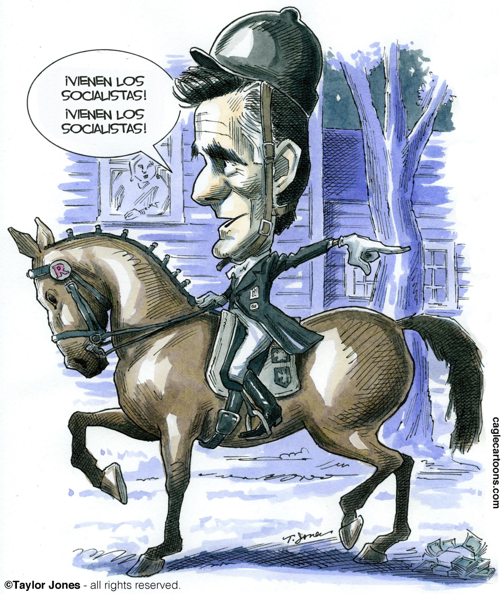 Paseo de media noche de Mitt Romney