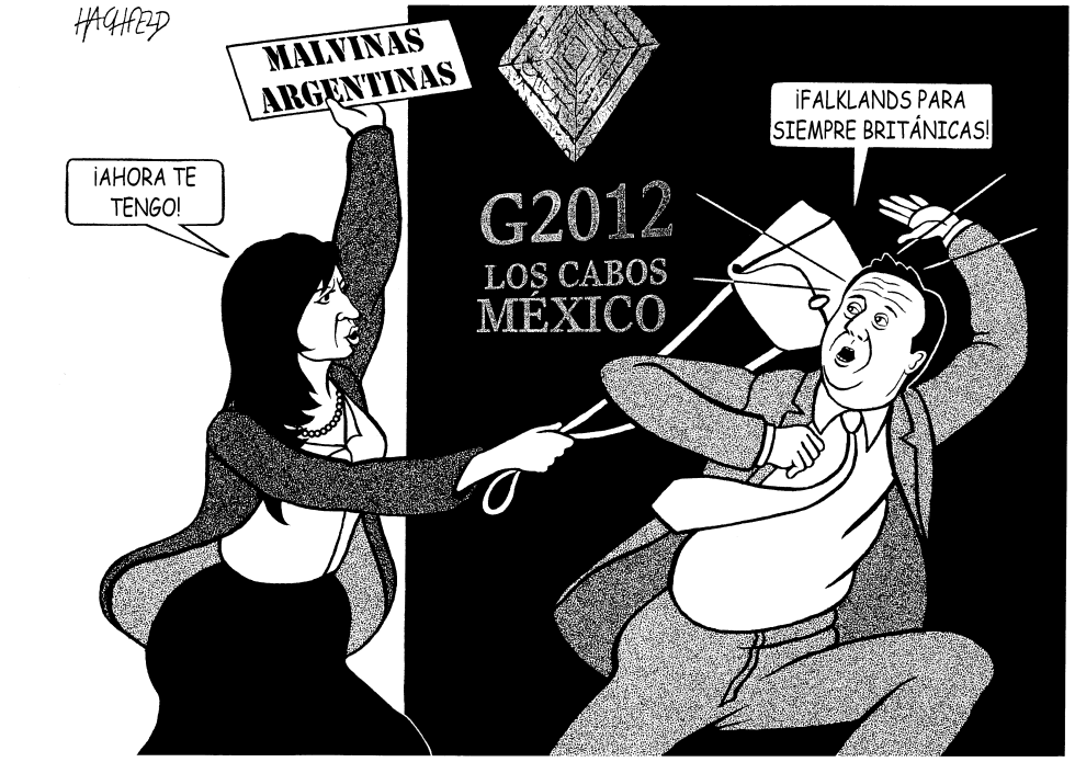 Fernandez y Cameron en Mexico