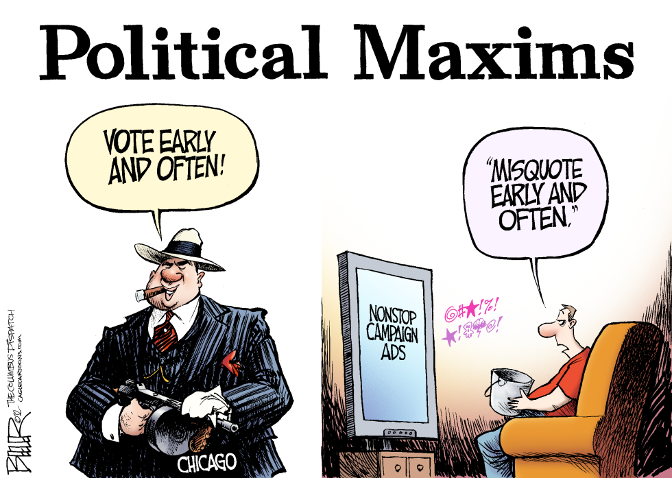  CAMPAIGN ADS by Nate Beeler