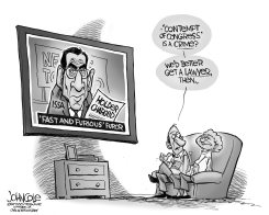 CONTEMPT OF CONGRESS BW by John Cole