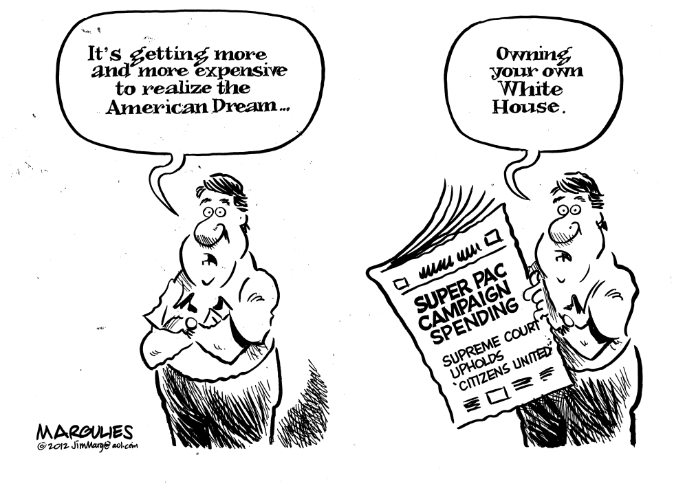 Super PAC campaign spending