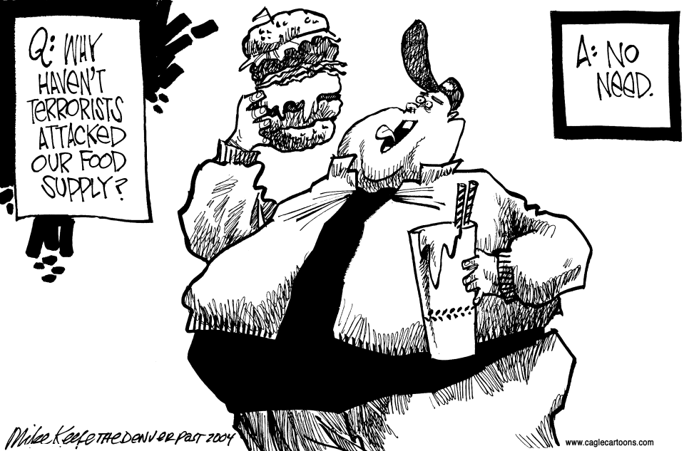 Terrorists and Food Supply