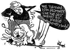 ROMNEY THE PLEASER by Randall Enos