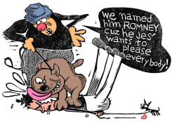 ROMNEY THE PLEASER  by Randall Enos