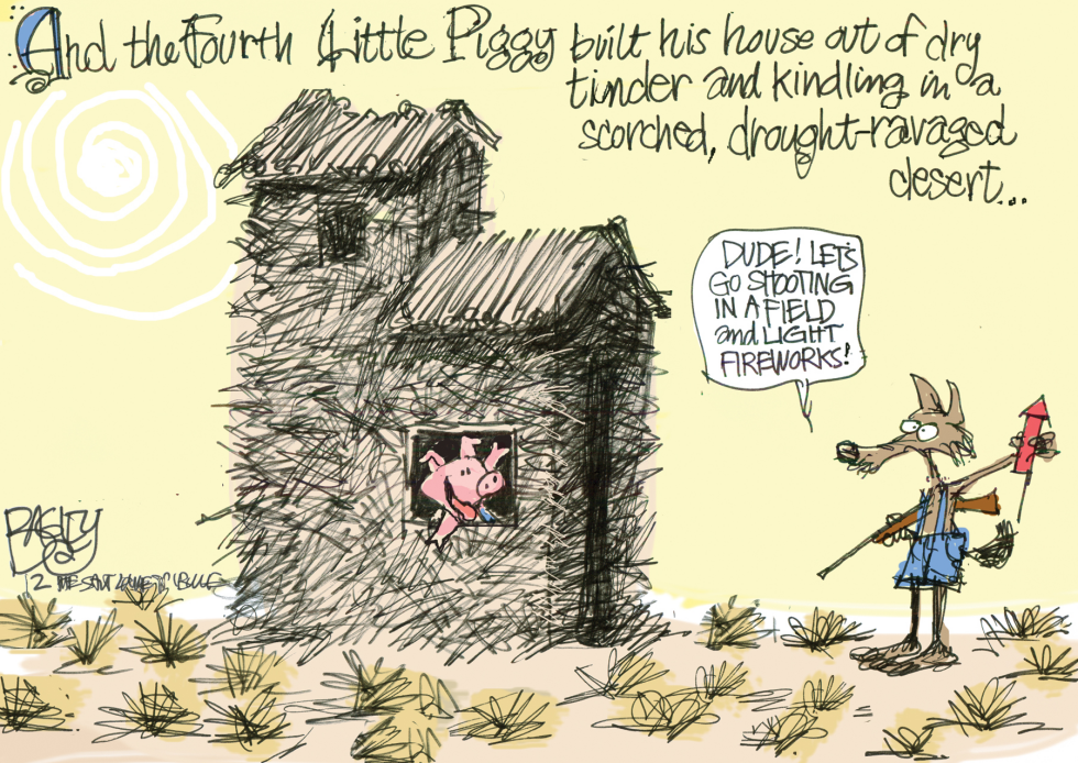  LOCAL FIRE STARTER by Pat Bagley