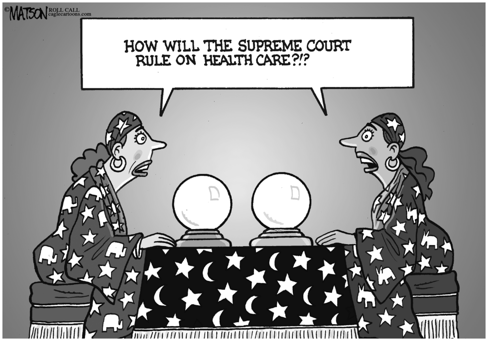 Impossible to Predict the Supreme Court Health Care Ruling