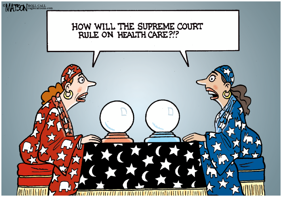 Impossible to Predict the Supreme Court Health Care Ruling-COLOR