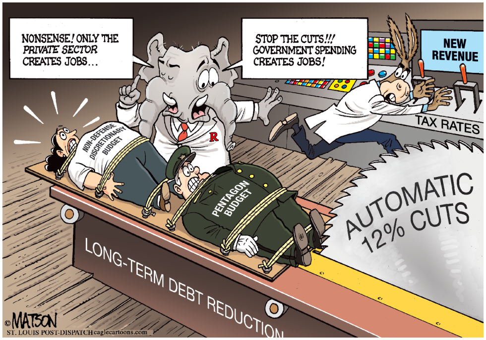 Automatic Pentagon Cuts Would Kill Jobs-COLOR