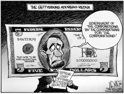 CITIZENS UNITED GETTYSBURG ADDRESS by Christopher Weyant
