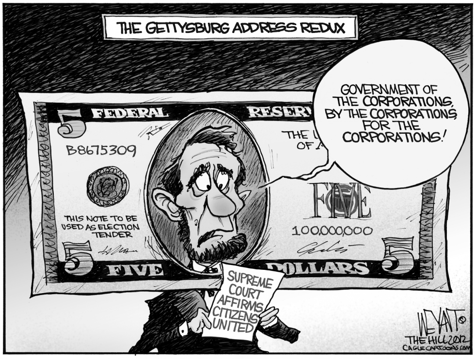 Citizens United Gettysburg Address