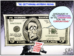 CITIZENS UNITED GETTYSBURG ADDRESS  by Christopher Weyant