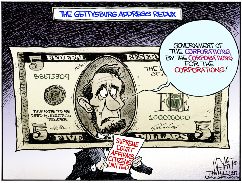 Citizens United Gettysburg Address COLOR