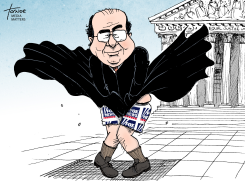 SCALIA FOX NEWS by Rob Tornoe