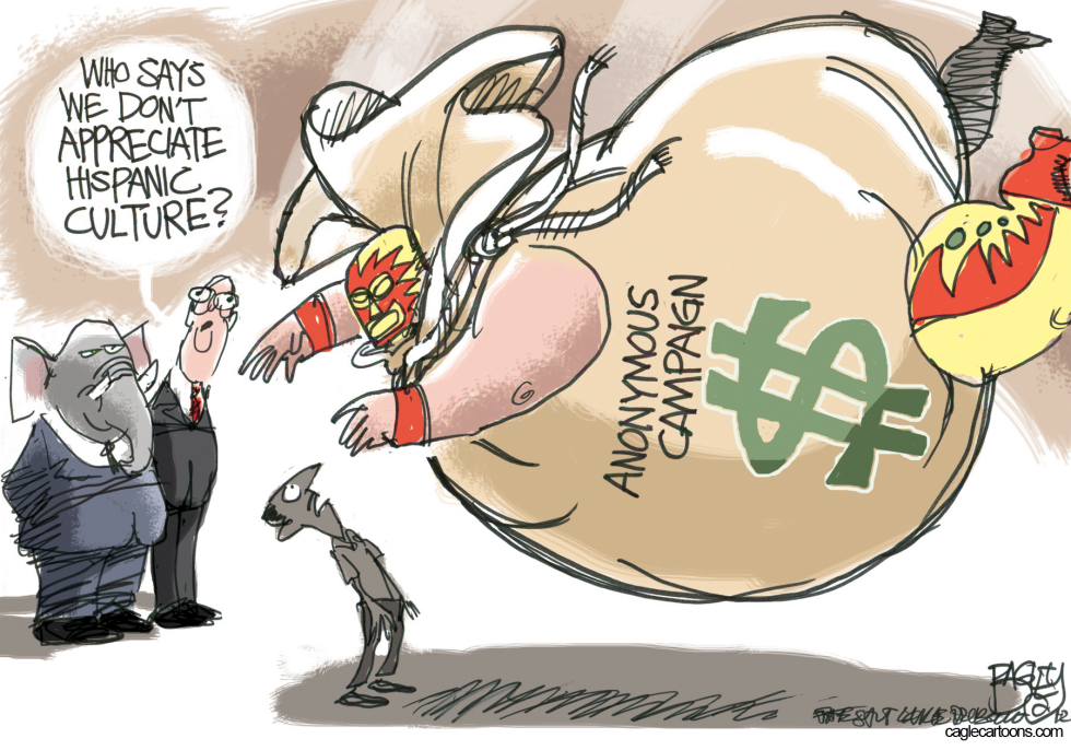  LUCHA LIBRE CAMPAIGN by Pat Bagley