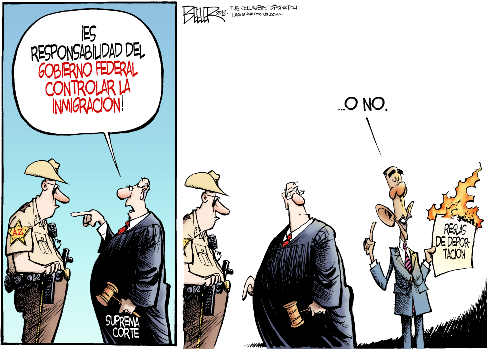  ARIZONA Y OBAMA by Nate Beeler