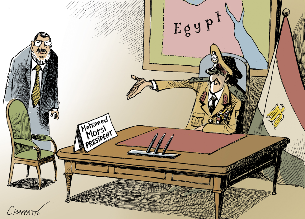  NEW EGYPTIAN PRESIDENT by Patrick Chappatte