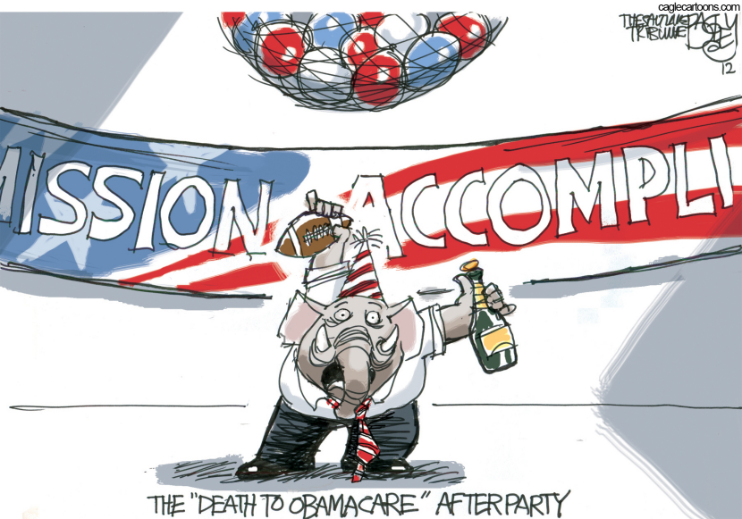 Obamacare Surprise Party COLOR