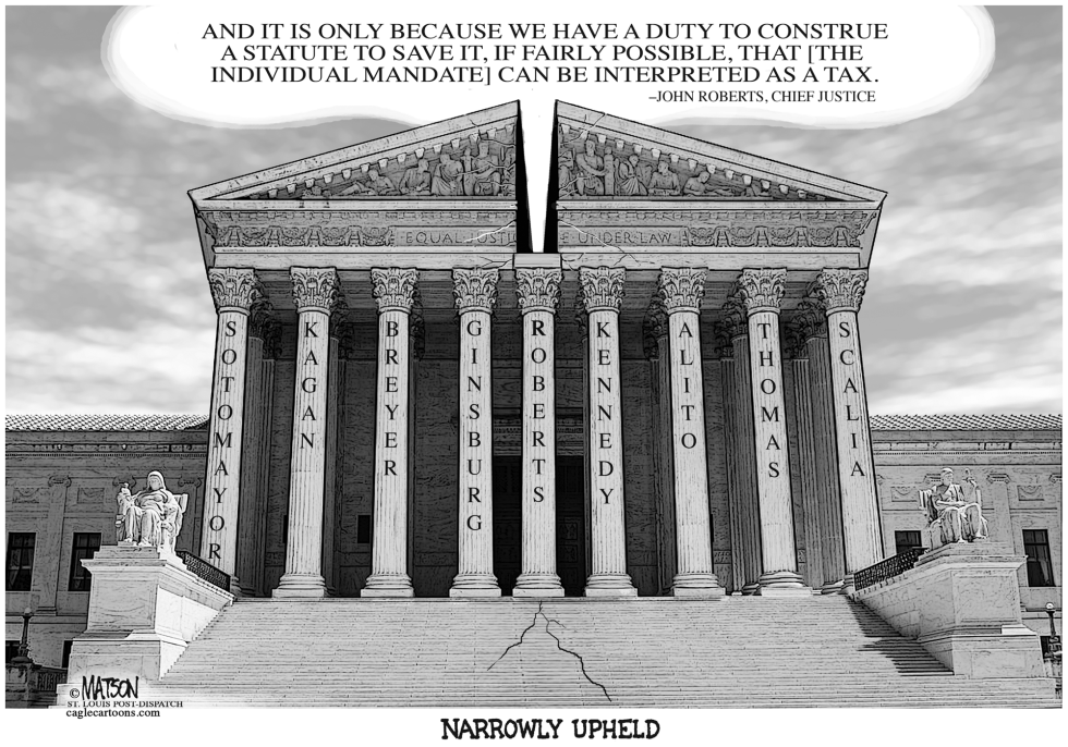 Roberts Court Upholds Affordable Care Act