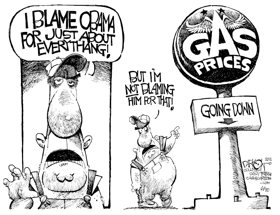 Lower Gas Price Blame