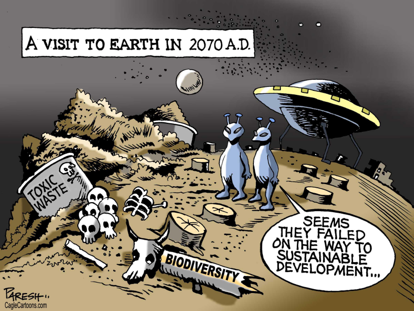 Earth in 2070 AD COLOR