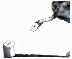 LA DEMOCRACIA  /  by Angel Boligan