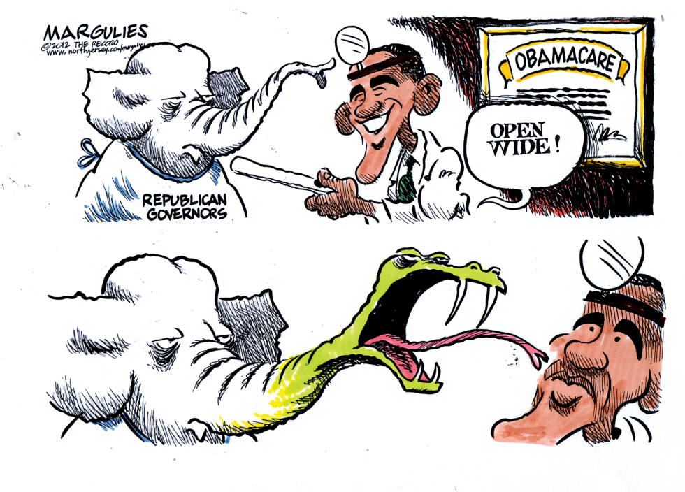 Republican governors and Obamacarecolor