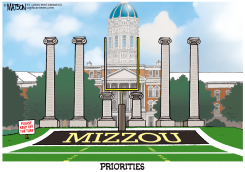 LOCAL MO-FOOTBALL PRIORITIES AT UNIVERSITY OF MISSOURI by R.J. Matson