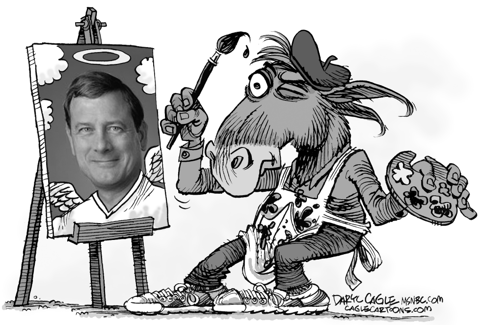 Democrat View of Chief Justice Roberts
