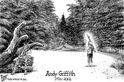 ANDY GRIFFITH by Bruce Plante