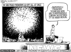HIGGS BOSON by Nate Beeler