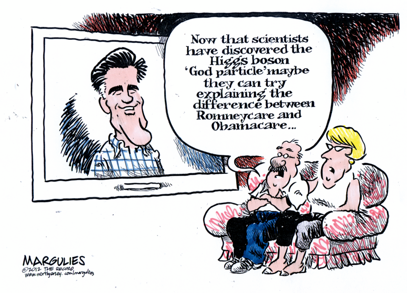 Romneycare and Obamacare color