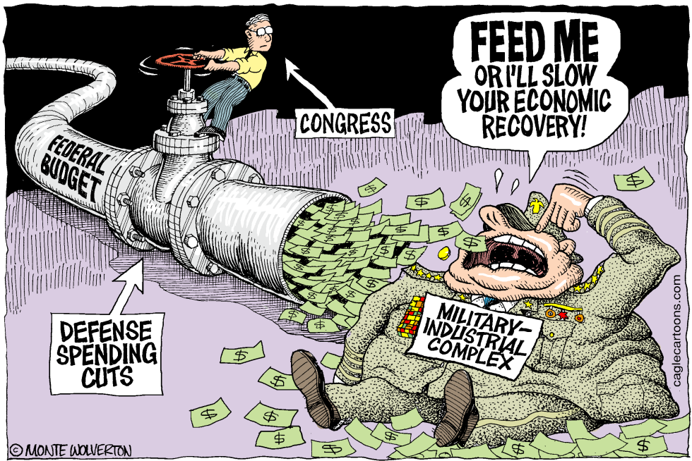 Defense Spending Cuts COLOR