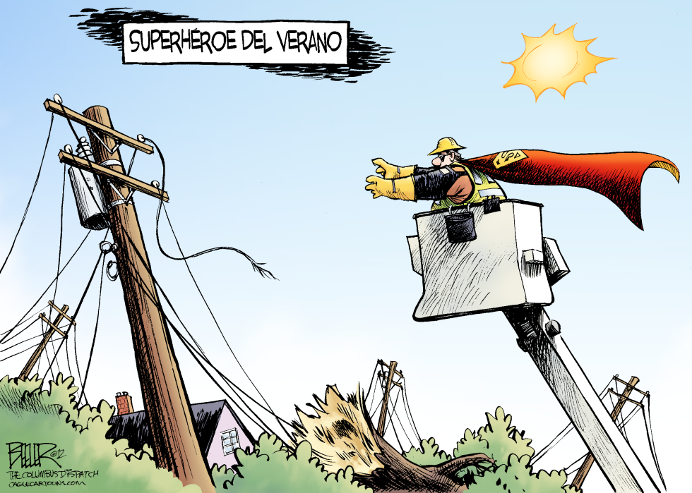  HEROE DE LA TORMENTA by Nate Beeler