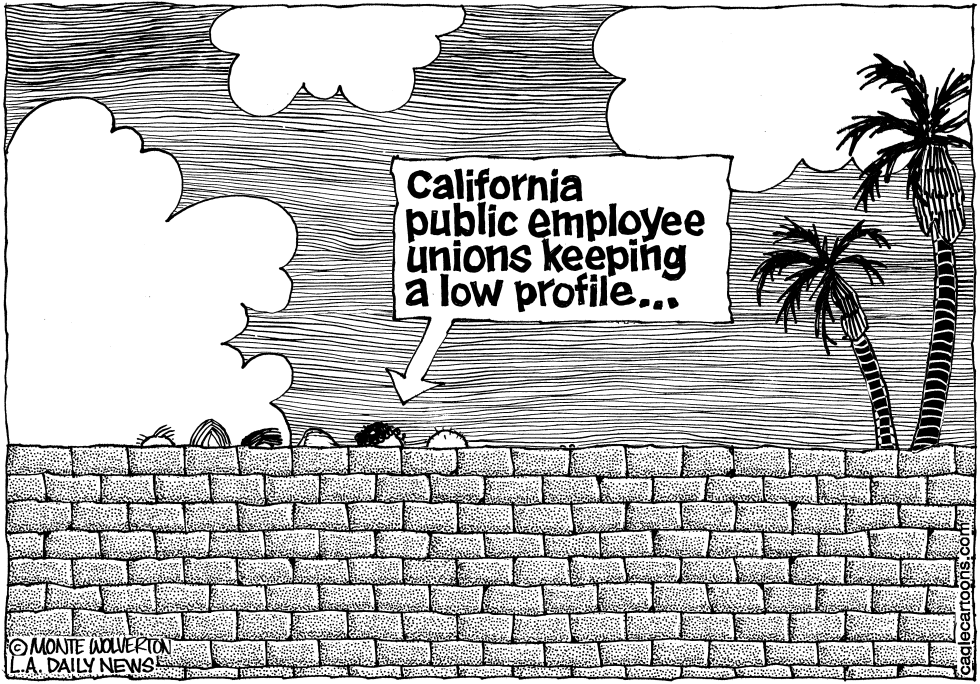 LOCAL-CA California Public Employee Unions Keep a Low Profile