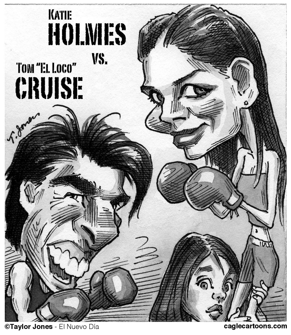  CRUISE VS HOLMES by Taylor Jones