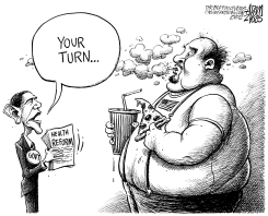PERSONAL HEALTH REFORM by Adam Zyglis
