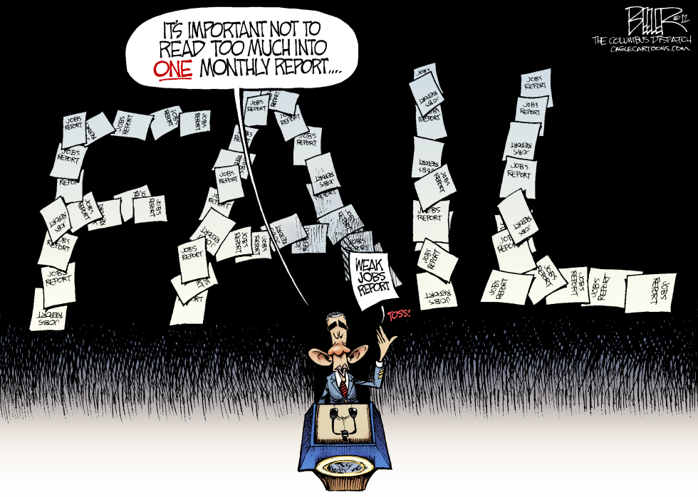  OBAMA FAIL by Nate Beeler