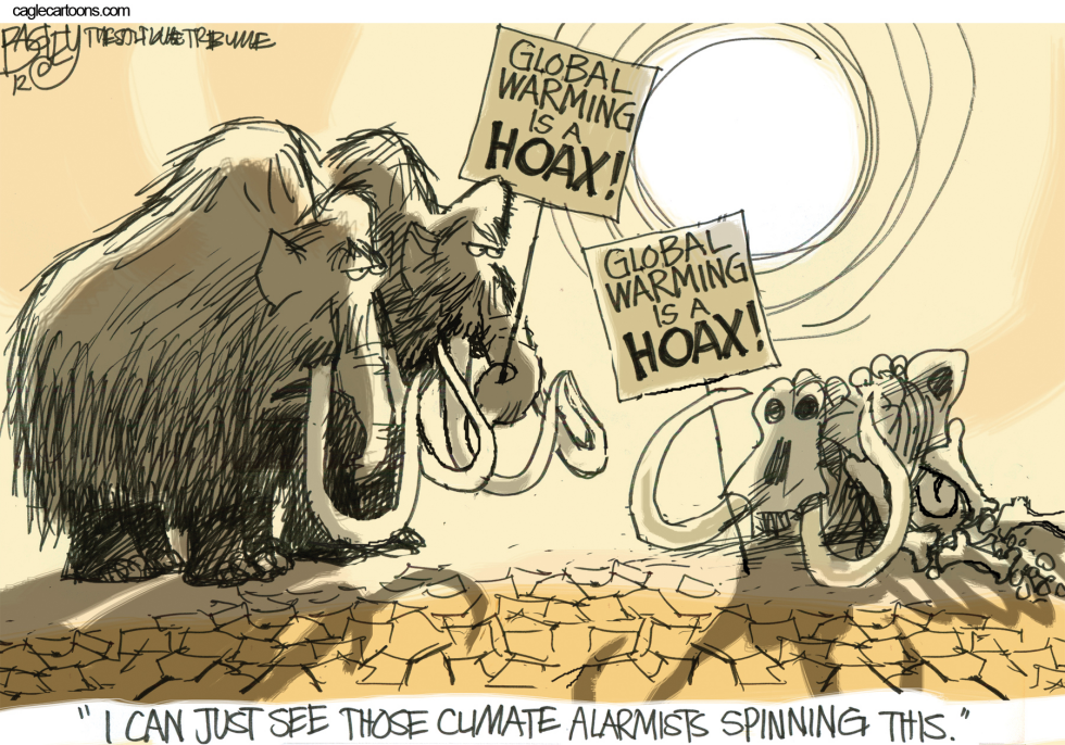  MAMMOTH CLIMATE CHANGE by Pat Bagley