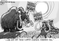 MAMMOTH CLIMATE CHANGE by Pat Bagley