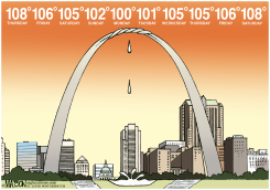 LOCAL MO- 10 DAY HEAT WAVE by R.J. Matson