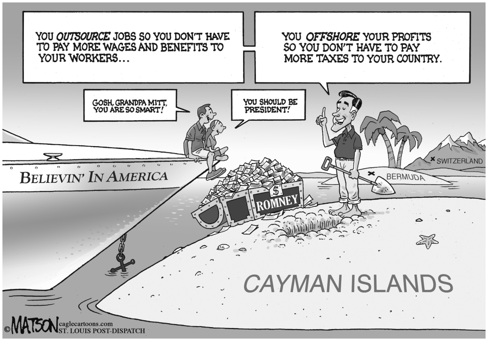 Romney Explains Outsourcing and Offshoring