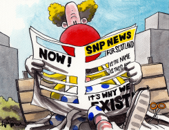 SCOTTISH DONT MENTION THE INDEPENDENCE WORD by Iain Green