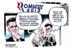 ROMNEY OFFSHORE ACCOUNTS by Jimmy Margulies