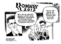 ROMNEY OFFSHORE ACCOUNTS by Jimmy Margulies