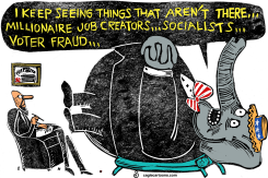 GOP ON THE COUCH  by Randall Enos