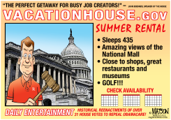 VACATION HOUSE OF REPRESENTATIVE- S by R.J. Matson